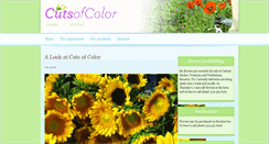 Desktop Screenshot of cutsofcolor.com